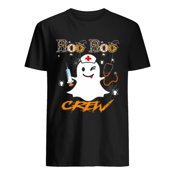 Boo Boo Crew Ghost Nurse Costume Halloween shirt