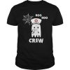 Boo Boo Crew Nurse Ghost Funny Halloween Costume Gift T-Shirt