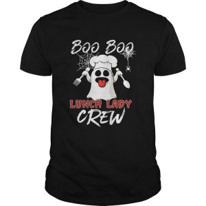 Boo boo chef lunch lady crew Halloween shirt