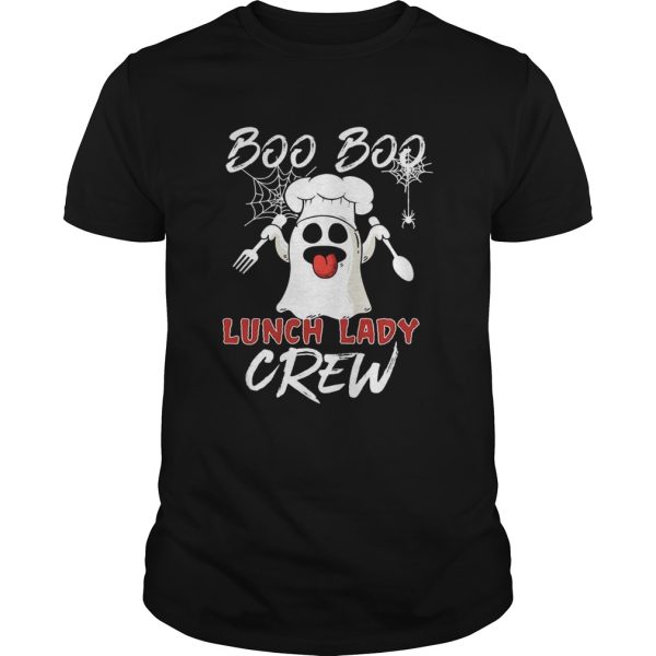 Boo boo chef lunch lady crew Halloween shirt
