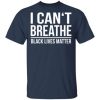 Bubba Wallace I can&rsquo;t breathe black lives matter shirt