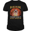 Bulldog Beer Because 2020 Is Boo Sheet shirt