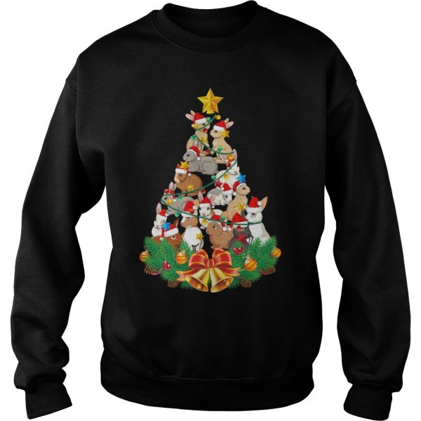 Bunny Christmas Tree sweatshirt, hoodie, long sleeve