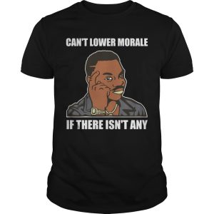 Can&rsquo;t lower morale if there isn&rsquo;t any shirt, hoodie, long sleeve
