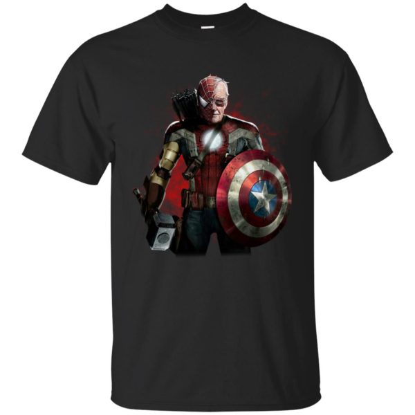 Captain stan lee shirt, hoodie, long sleeve, ladies tee