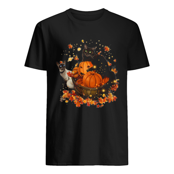 Cats Halloween Autumn shirt