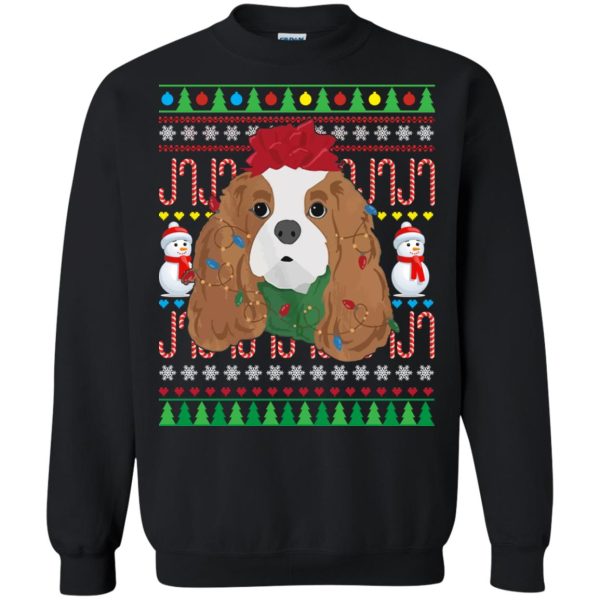 Cavalier King Charles Spaniel Christmas sweatshirt, hoodie, long sleeve