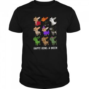 Chihuahua Happy Howl A Ween Halloween shirt