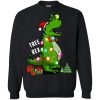 Christmas Tree T-Rex ugly sweatshirt, shirt, hoodie, long sleeve