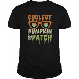 Coolest pumpkin in the patch halloween shirt
