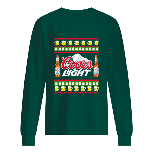 Coors Light Christmas sweatshirt, hoodie, long sleeve