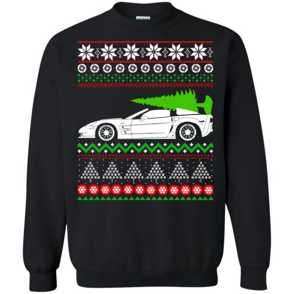 Crvette C6 Christmas ugly sweater, shirt, hoodie, long sleeve