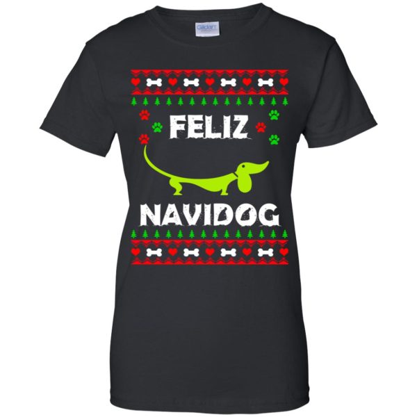 Dachshund Feliz Navidog Christmas sweater, shirt, hoodie