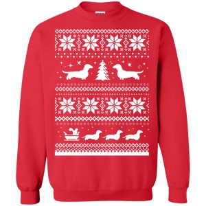 Dachshunds Christmas Sweater, hoodie, long sleeve