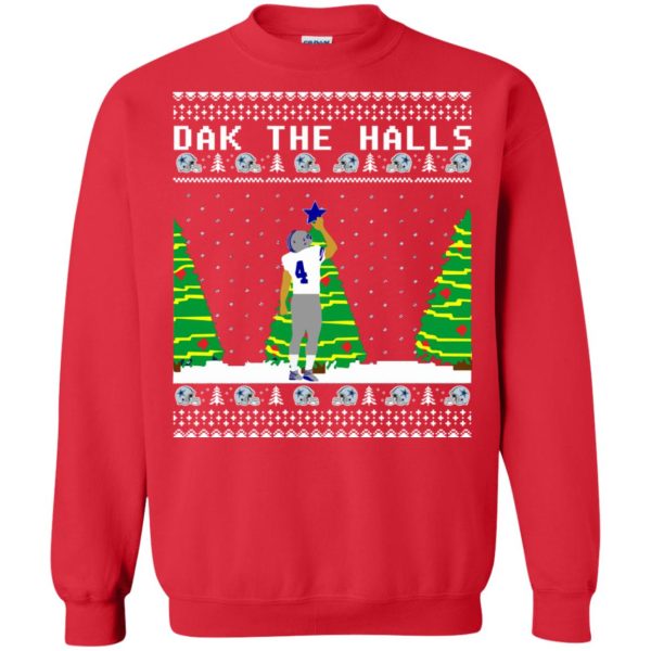 Dak Prescott Dak the Halls Christmas sweatshirt, shirt, hoodie
