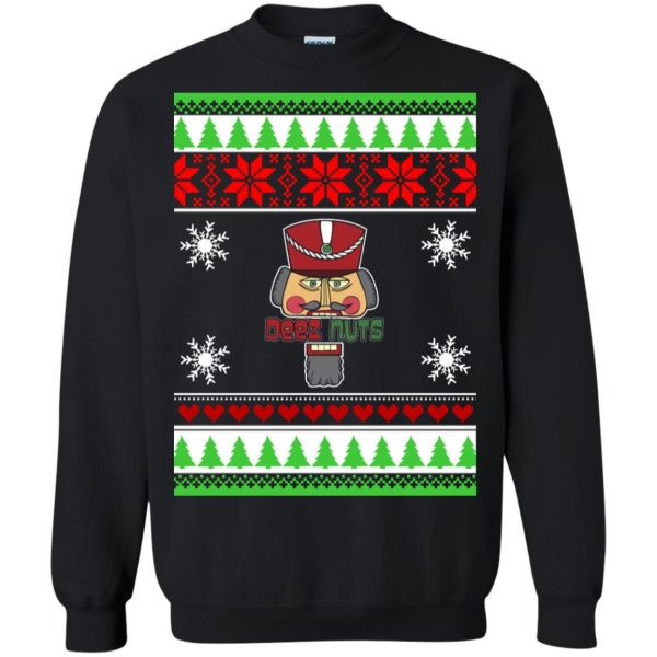 Deez Nuts Nutcracker Christmas sweater, hoodie, long sleeve, ladies tee