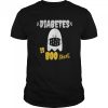 Diabetes Is Boo Sheet Funny Halloween Diabetes Awareness shirt