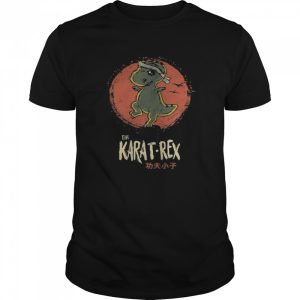 Dinosaur the karat-rex japanese sunset halloween shirt