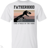 Dinosaurs Fatherhood like a walk in the park vintage shirt