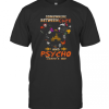 Disney Mickey Mouse Somewhere Between Cute And Psycho There’S Me Halloween T-Shirt