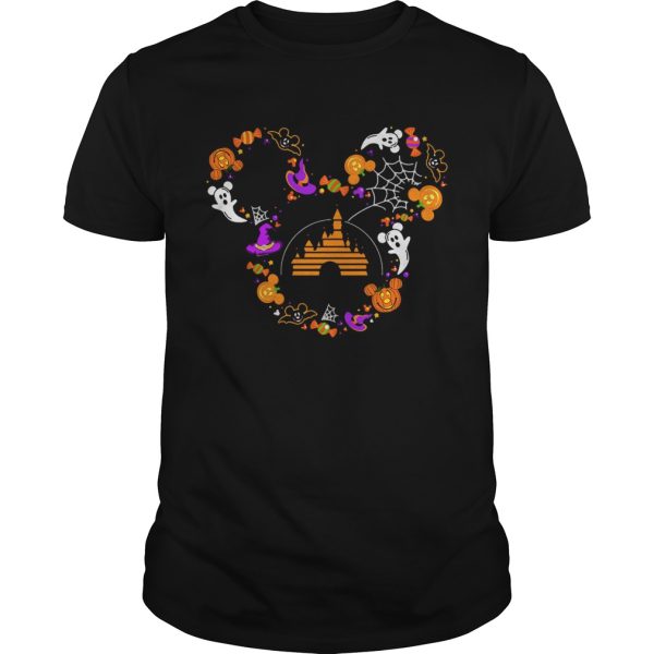 Disney Mickey Mouse ghost Halloween shirt