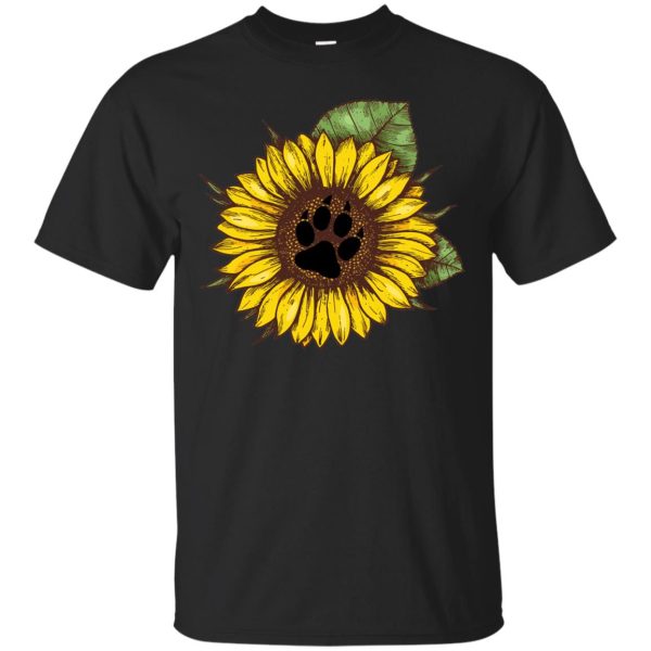 Dog sunflower T-shirt, ladies tee, tank top, hoodie, long sleeve