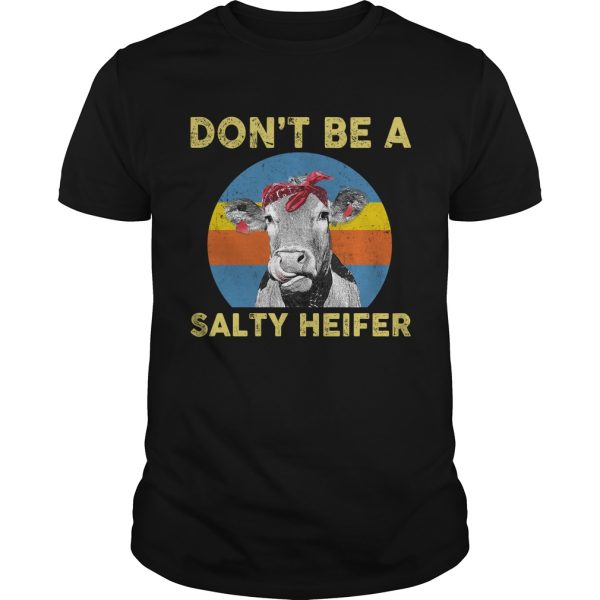 Don’t be a salty Heifer shirt, hoodie, long sleeve, ladies tee