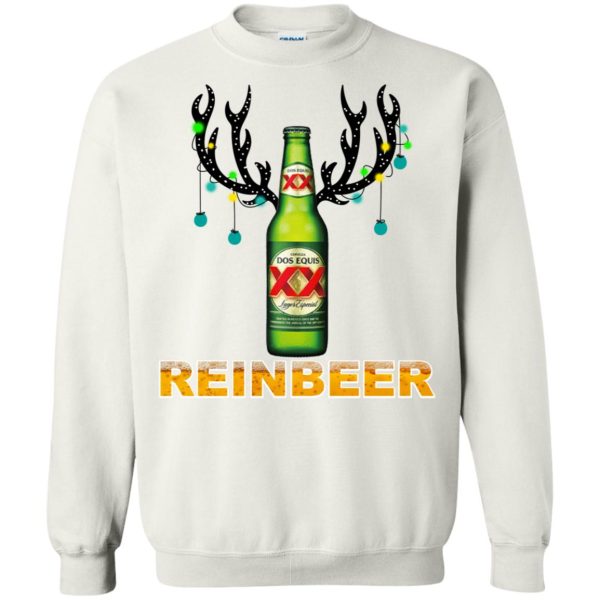 Dos Equis Reinbeer Christmas sweatshirt, hoodie, long sleeve, ladies tee