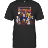 Dunkin’ Donuts Characters Horror Movies Halloween T-Shirt