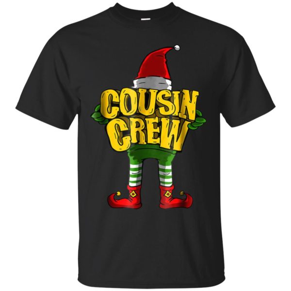 Elf Cousin Crew Christmas shirt, hoodie, long sleeve, ladies tee