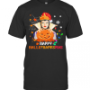 Evil Queen Happy Hallothanksmas Halloween Thanksgiving Christmas T-Shirt