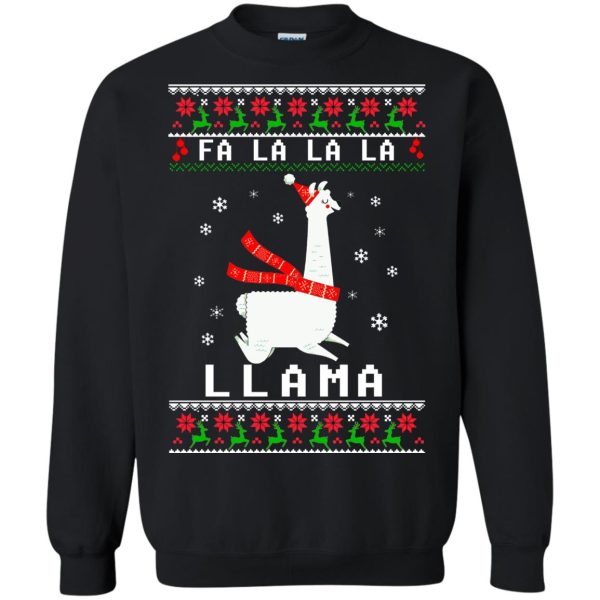 Fa La La La Llama Christmas sweater, hoodie, long sleeve