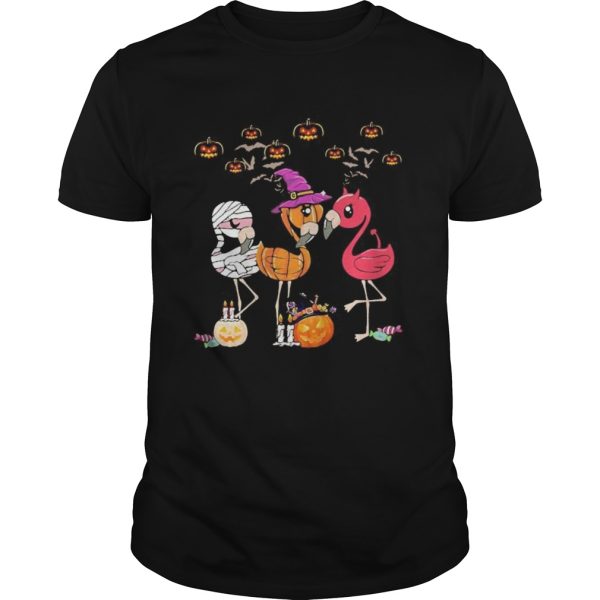 Flamingo Halloween shirt