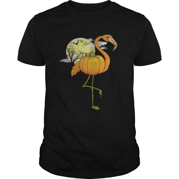 Flamingoween Cool Halloween Flamingo Bird T-Shirt