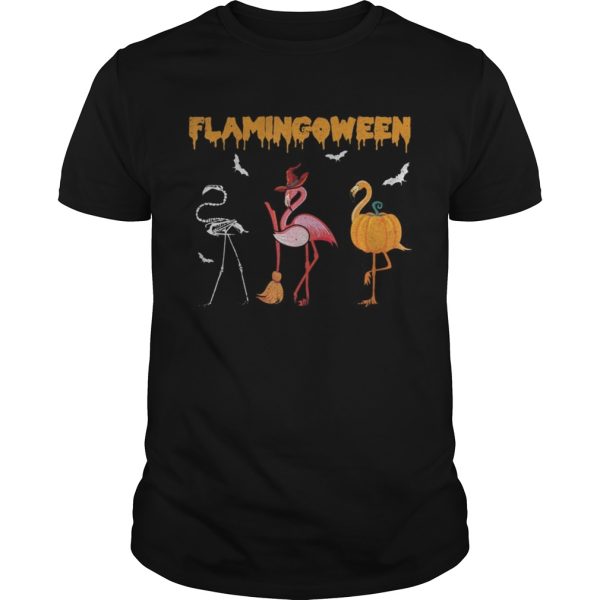 Flamingoween FlamingoHalloween Flamingo T-Shirt