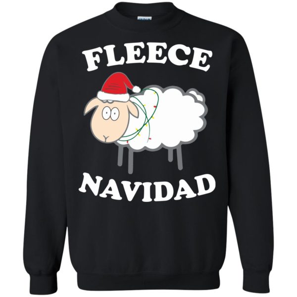 Fleece Navidad Sheep Christmas sweater, shirt, hoodie, long sleeve