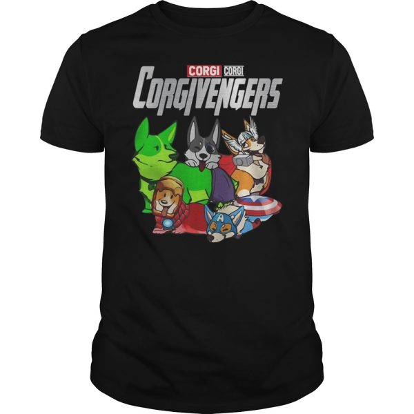 French Corgi Corgivengers shirt, hoodie, long sleeve, ladies tee