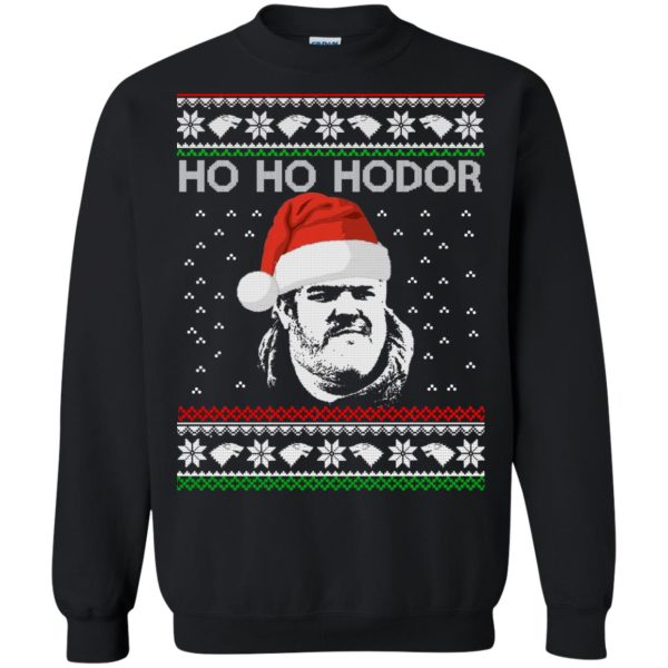 GOT Ho Ho Hodor Christmas sweatshirt, hoodie, long sleeve