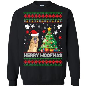 German shepherd merry woofmas sweatshirt, hoodie, long sleeve