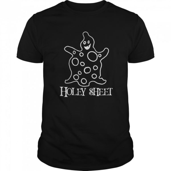 Ghost Halloween Ghost full of Holes Design shirt