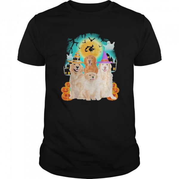 Golden Retriever Halloween shirt