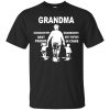 Grandma granddaughters best friend grandsons best partner in crime shirt