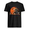 Great Vintage Witch and Moon Halloween shirt