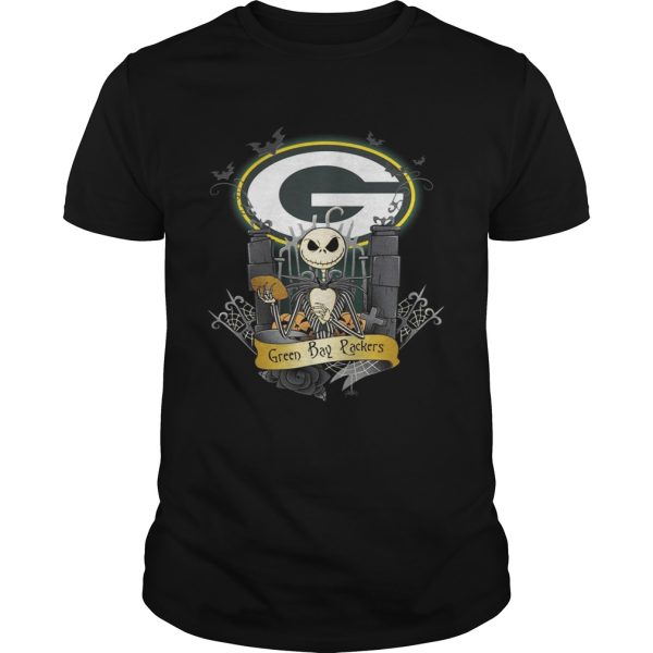 Green Bay Packers Jack Skellington this is Halloween shirt