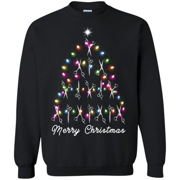 Hair Stylist Christmas tree sweatshirt, hoodie, long sleeve, ladies tee