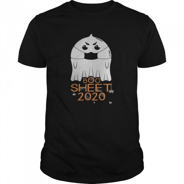 Halloween 2020 Costume Ghost With Mask 2020 Is Boo Sheet shirt