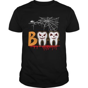 Halloween Boo Dentist Pumpkin Costume Dental Assistant Gift shirt
