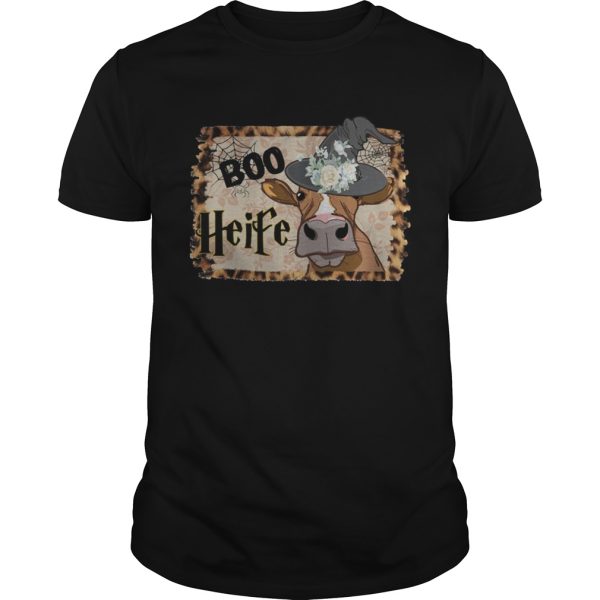 Halloween Boo Heifer Lover Gift T-Shirt