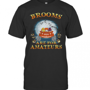 Halloween Brooms Are For Amateurs Jeep T-Shirt