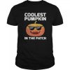 Halloween Coolest Pumpkin In The Patch Boys Girls Kids shirt